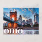 Grüße aus Ohio Postkarte (Vorderseite)