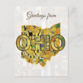 Grüße aus Ohio Postkarte (Vorderseite)