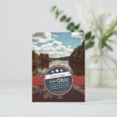 Grüße aus Ohio Postkarte (Stehend Vorderseite)