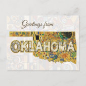Grüße aus Oklahoma Postkarte (Vorderseite)