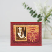 Grüße aus Old Hollywood: Claudette Colbert Postkarte (Stehend Vorderseite)