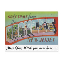 Grüße aus Orangen, New Jersey