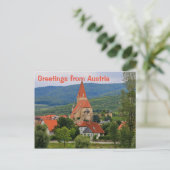 Grüße aus Österreich, Weißenkirchen Postkarte (Stehend Vorderseite)