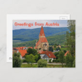 Grüße aus Österreich, Weißenkirchen Postkarte (Vorne/Hinten)