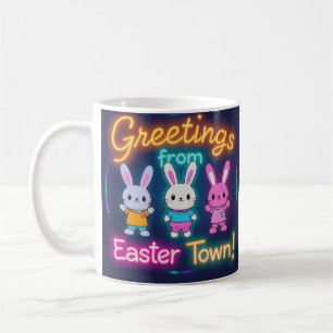 Grüße aus Osterstadt Bunnies Kaffeetasse
