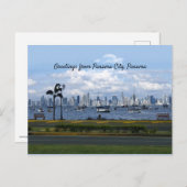 Grüße aus Panama City, Panama (anpassbar) Postkarte (Vorne/Hinten)