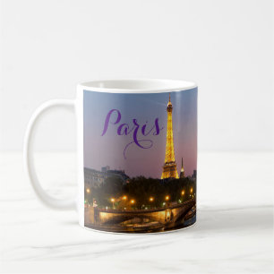Grüße aus Paris Frankreich Eiffelturm Tasse