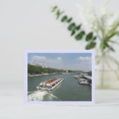 Grüße aus Paris (Seine-Fluss) Postkarte (Stehend Vorderseite)