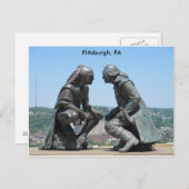 Grüße aus Pittsburgh, PA Postkarte (Vorne/Hinten)