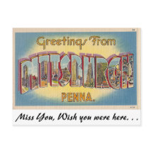 Grüße aus Pittsburgh, Pennsylvania