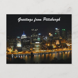 Grüße aus Pittsburgh Postkarte