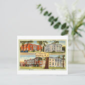 Grüße aus Plattsburg, New York, Vintag Postkarte (Stehend Vorderseite)