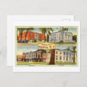 Grüße aus Plattsburg, New York, Vintag Postkarte (Vorne/Hinten)