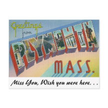 Grüße aus Plymouth, Massachusetts