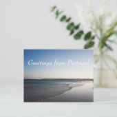 Grüße aus Portugal Postkarte (Stehend Vorderseite)