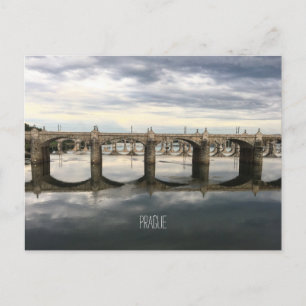 Grüße aus Prag! Postkarte