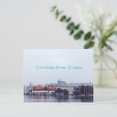 Grüße aus Prag, Tschechien Postkarte (Stehend Vorderseite)