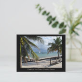 Grüße aus Puerto Morelos, Mexiko Postkarte (Stehend Vorderseite)