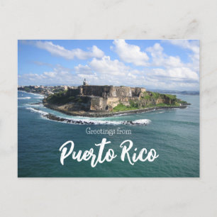 Grüße aus Puerto Rico Postkarte