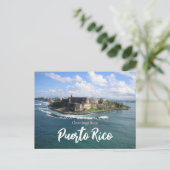 Grüße aus Puerto Rico Postkarte (Stehend Vorderseite)