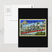 Grüße aus Riverside California Postkarte (Vorne/Hinten)