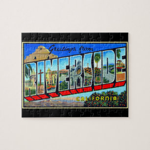 Grüße aus Riverside California Puzzle