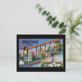 Grüße aus Sacramento Postkarte (Stehend Vorderseite)
