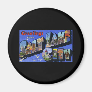 Grüße aus Salt Lake City Utah Magnet