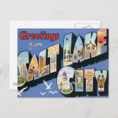 Grüße aus Salt Lake City Utah Postkarte (Vorne/Hinten)