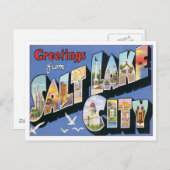 Grüße aus Salt Lake City Utah Postkarte (Vorne/Hinten)