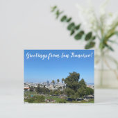 Grüße aus San Francisco Postcard Postkarte (Stehend Vorderseite)