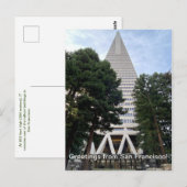 Grüße aus San Francisco Postkarte (Vorne/Hinten)