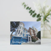 Grüße aus San Francisco! Postkarte (Stehend Vorderseite)
