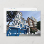 Grüße aus San Francisco! Postkarte (Vorne/Hinten)