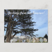 Grüße aus San Francisco! Postkarte (Vorderseite)