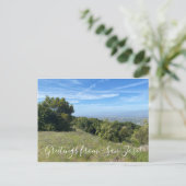Grüße aus San Jose! Postkarte (Stehend Vorderseite)