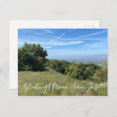 Grüße aus San Jose! Postkarte (Vorne/Hinten)