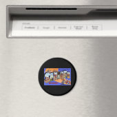 Grüße aus Santa Fe New Mexico Magnet (In Situ (Geschirrspüler))