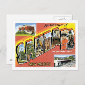 Grüße aus Santa Fe NM US City Postkarte (Vorne/Hinten)