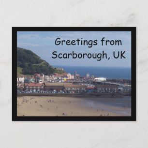 Grüße aus Scarborough, UK Postcard Postkarte