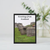 Grüße aus Schottland Postkarte (Stehend Vorderseite)