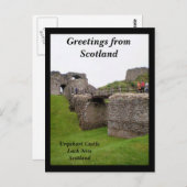 Grüße aus Schottland Postkarte (Vorne/Hinten)