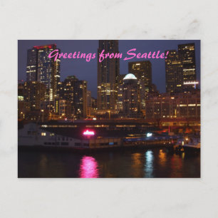 Grüße aus Seattle! Postkarte