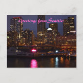 Grüße aus Seattle! Postkarte (Vorderseite)