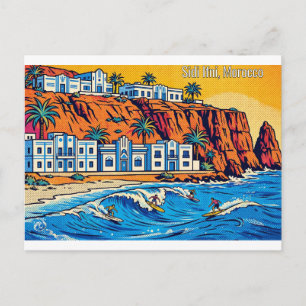 Grüße aus Sidi Ifni, Marokko Reise-Postkarte Postkarte