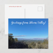 Grüße aus Silicon Valley! Postkarte (Vorne/Hinten)