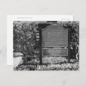 Grüße aus Silicon Valley! Postkarte (Vorne/Hinten)