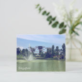 Grüße aus Singapur Postkarte (Stehend Vorderseite)