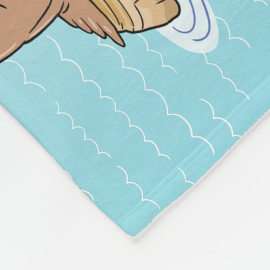 Grüße aus SoCal Fleece Blanket (Ecke)