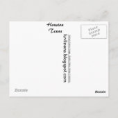 Grüße aus South Carolina Postkarte (Rückseite)